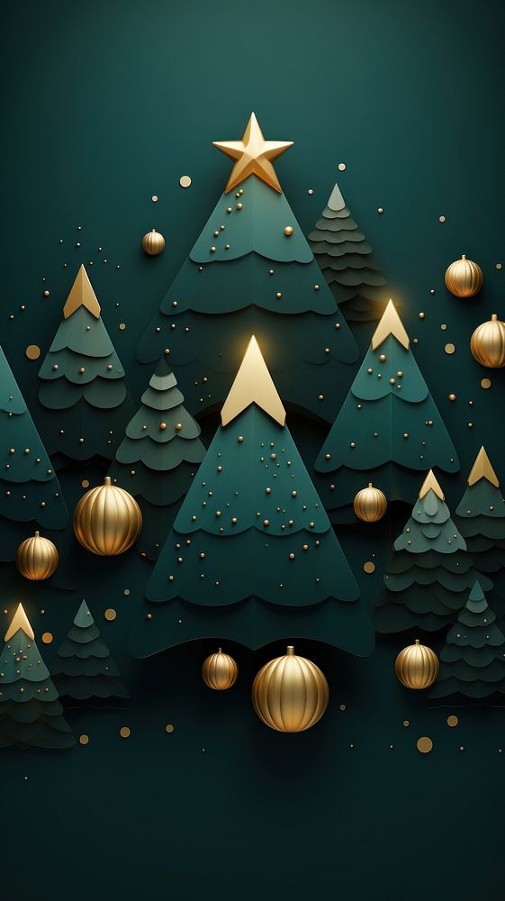 Christmas Wallpaper christmas illuminated celebration. AI generated Image by rawpixel.