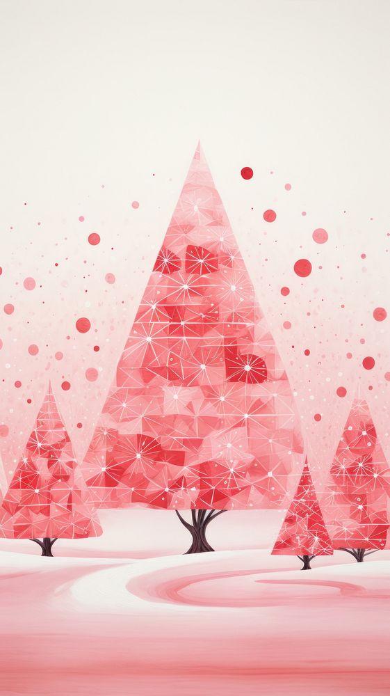 Christmas Wallpaper christmas painting celebration. AI generated Image by rawpixel.