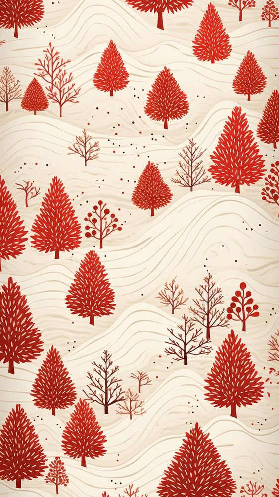 Christmas Wallpaper christmas wallpaper pattern. AI generated Image by rawpixel.