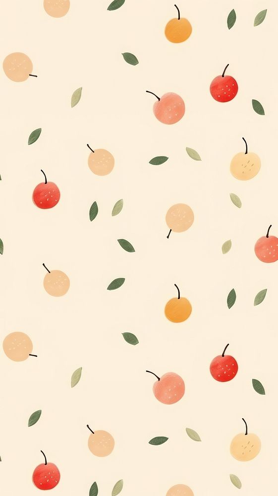 Fruits pattern plant food. AI generated Image by rawpixel.