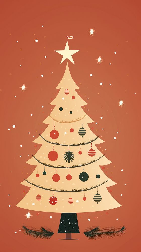 Christmas wallpaper christmas winter anticipation. AI generated Image by rawpixel.