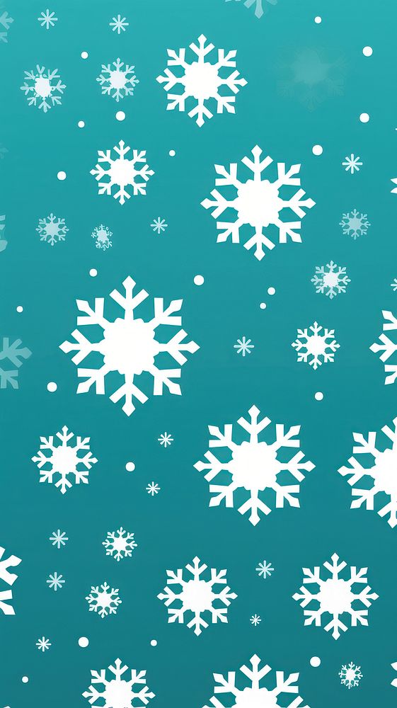 Christmas wallpaper snowflake pattern christmas. AI generated Image by rawpixel.