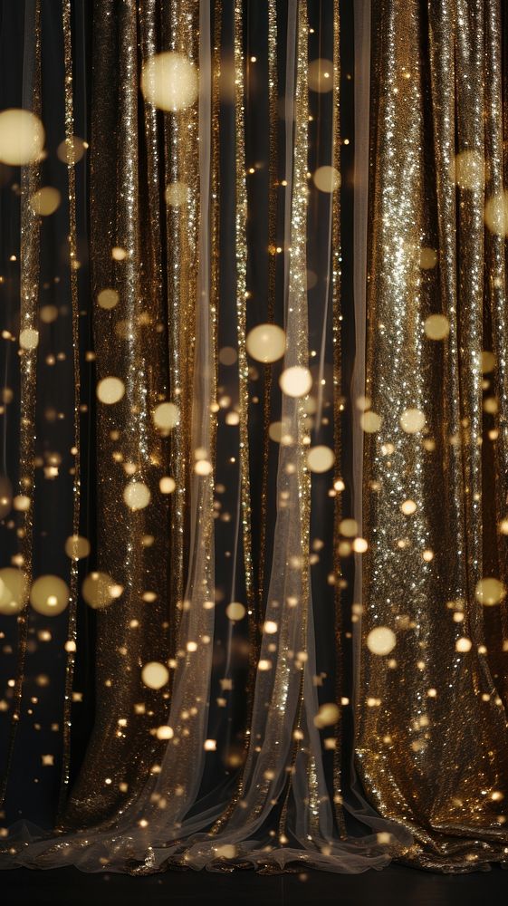 New year wallpaper curtain backgrounds lighting. 