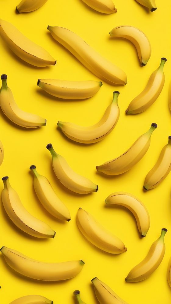 Banana backgrounds pattern fruit. AI generated Image by rawpixel.