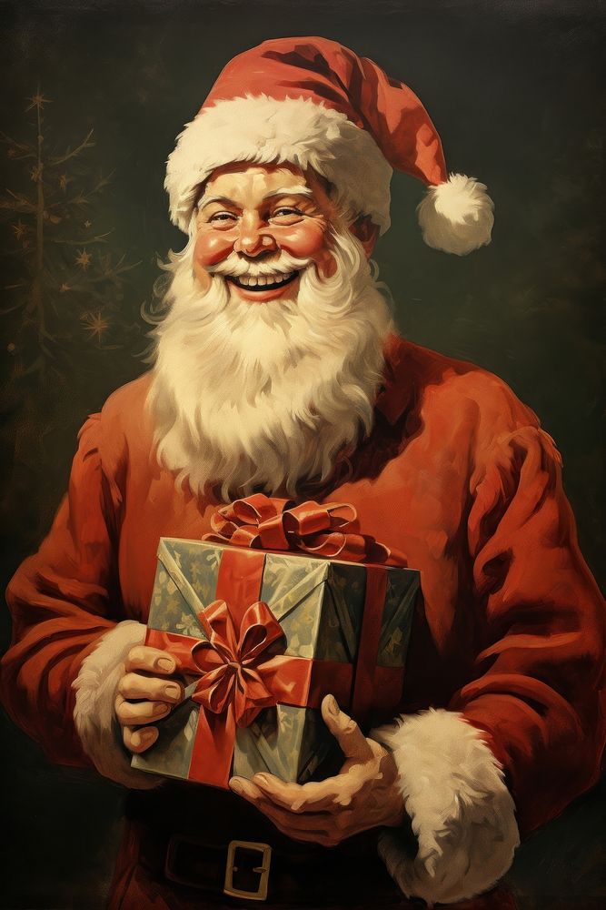 Santa christmas portrait adult. AI generated Image by rawpixel.