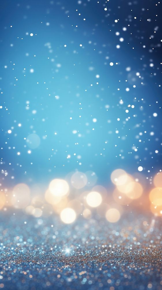 Winter background glitter backgrounds christmas. AI generated Image by rawpixel.