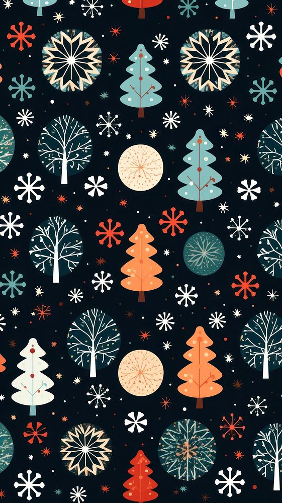 Christmas pattern architecture backgrounds. AI generated Image by rawpixel.