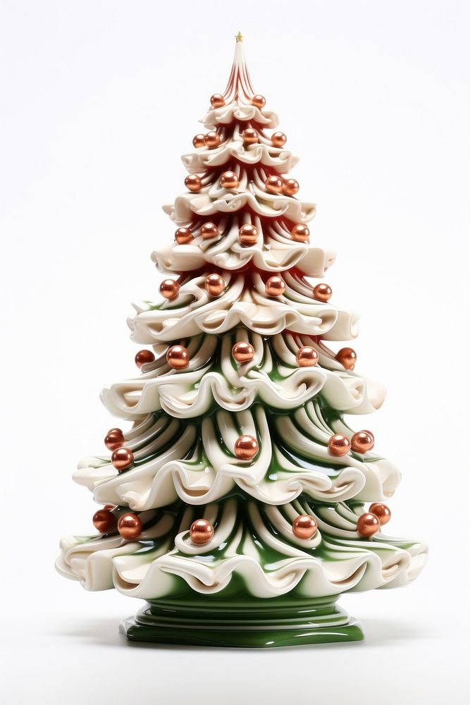 Christmas tree food representation celebration. AI generated Image by rawpixel.