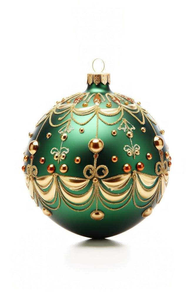 Christmas tree ornament white background celebration. AI generated Image by rawpixel.