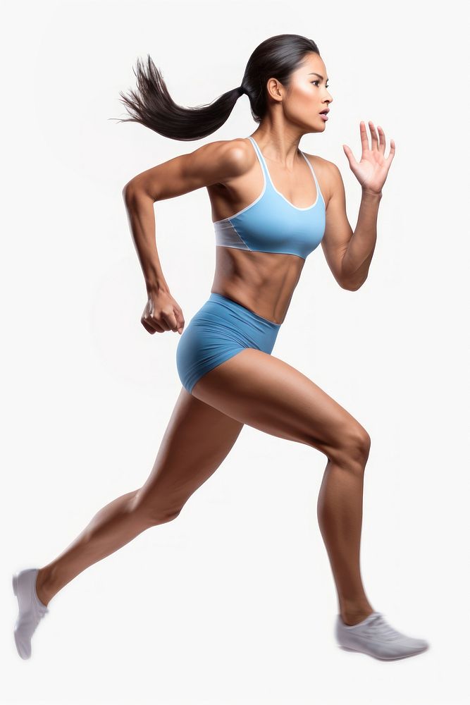 Running dancing athlete sports. AI generated Image by rawpixel.