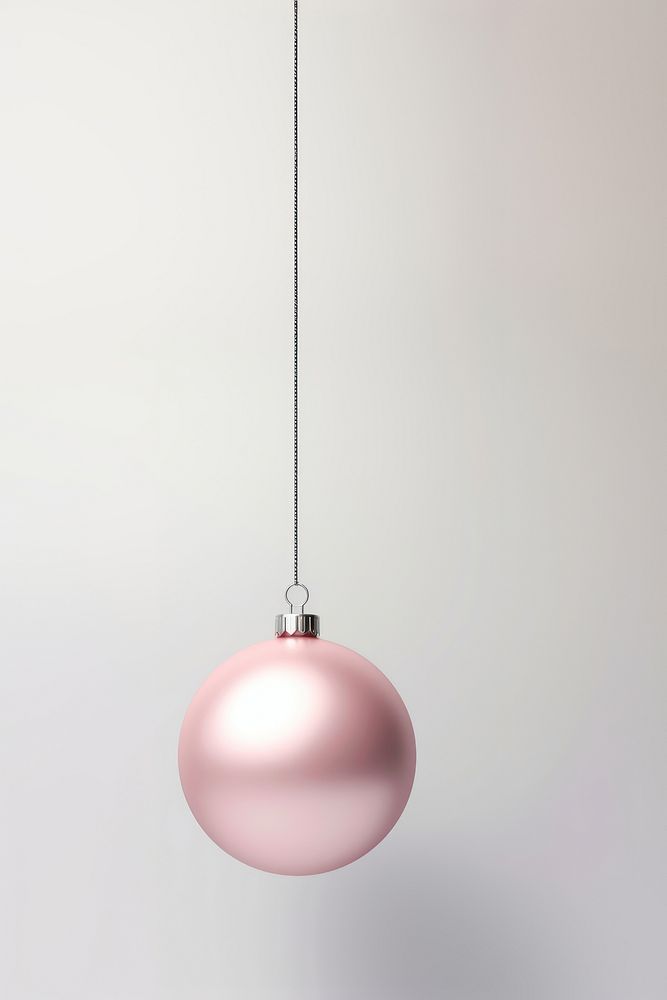 Color christmas ball hanging lamp celebration. AI generated Image by rawpixel.