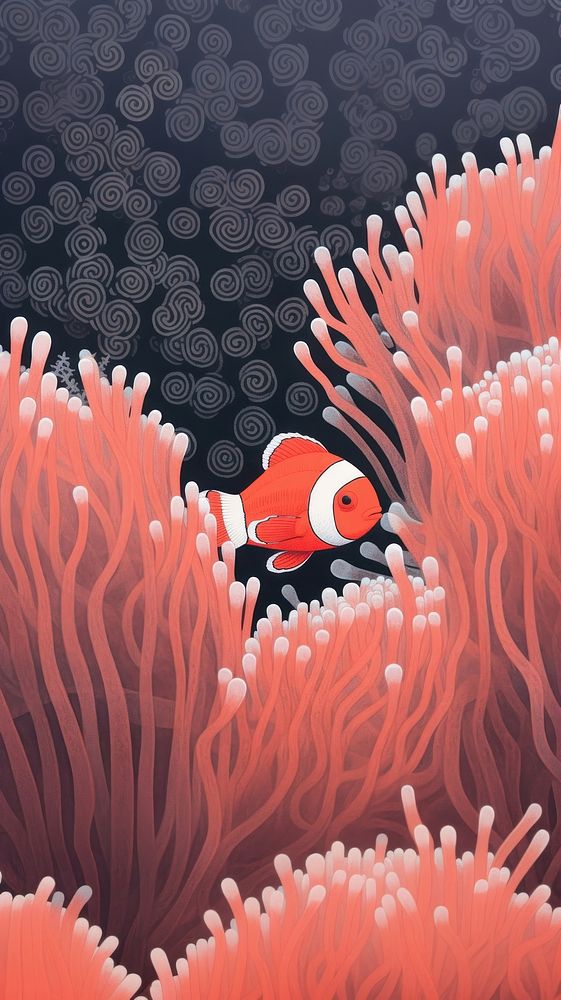 Clownfish outdoors animal nature. AI generated Image by rawpixel.