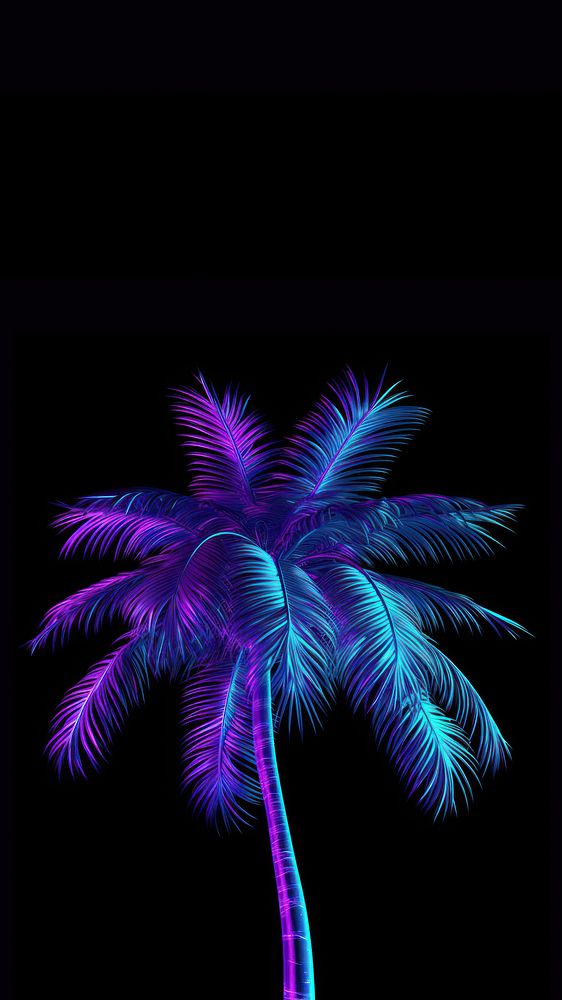 Palm pattern plant tree. AI generated Image by rawpixel.