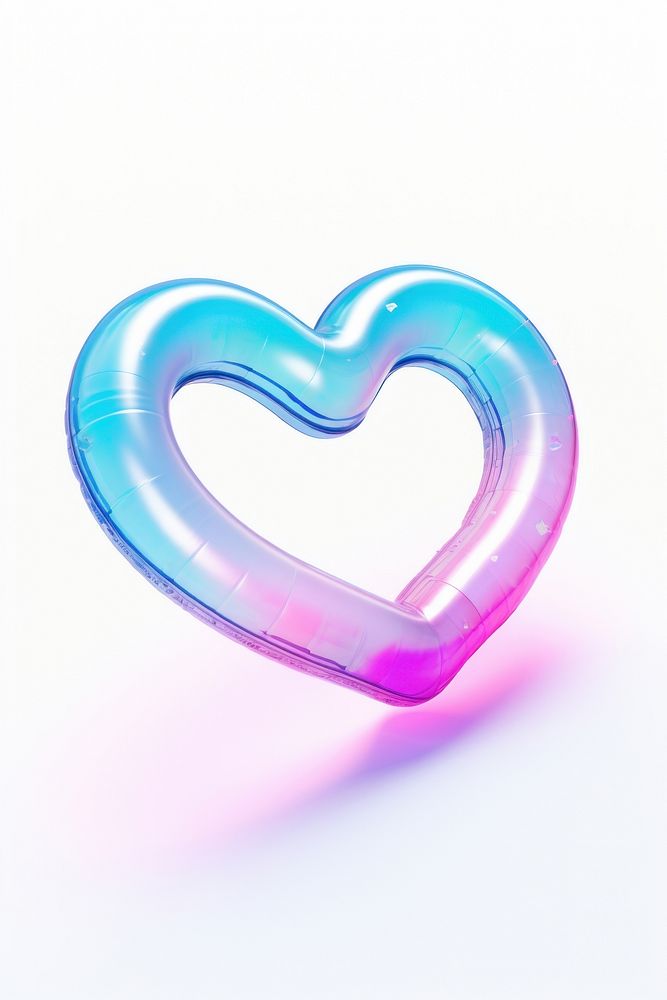 Shape heart white background heart shape. AI generated Image by rawpixel.