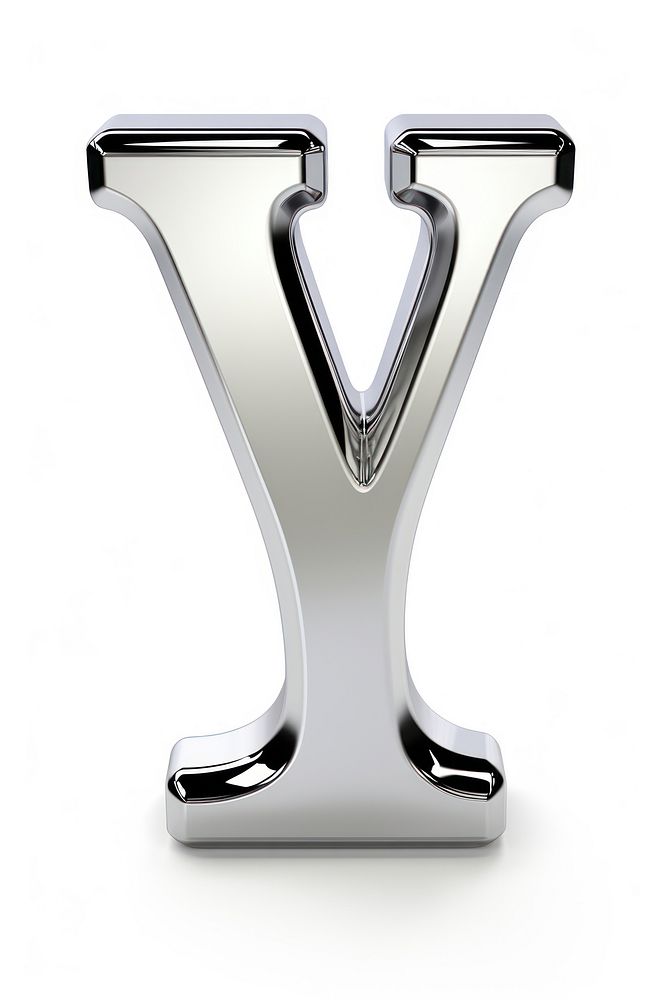 Alphabet Y shape white background weaponry trophy. AI generated Image by rawpixel.