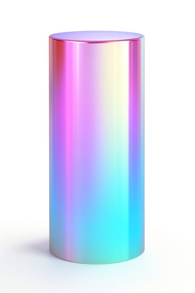 PNG Cylinder shape cylinder white background aluminium. AI generated Image by rawpixel.