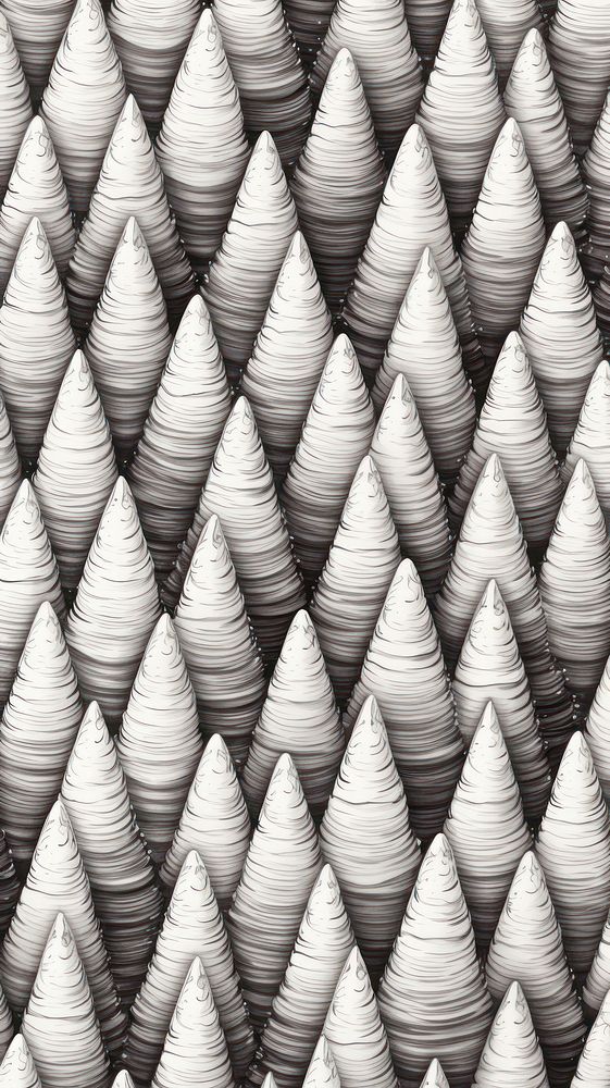 Santa hat pattern backgrounds repetition monochrome. AI generated Image by rawpixel.