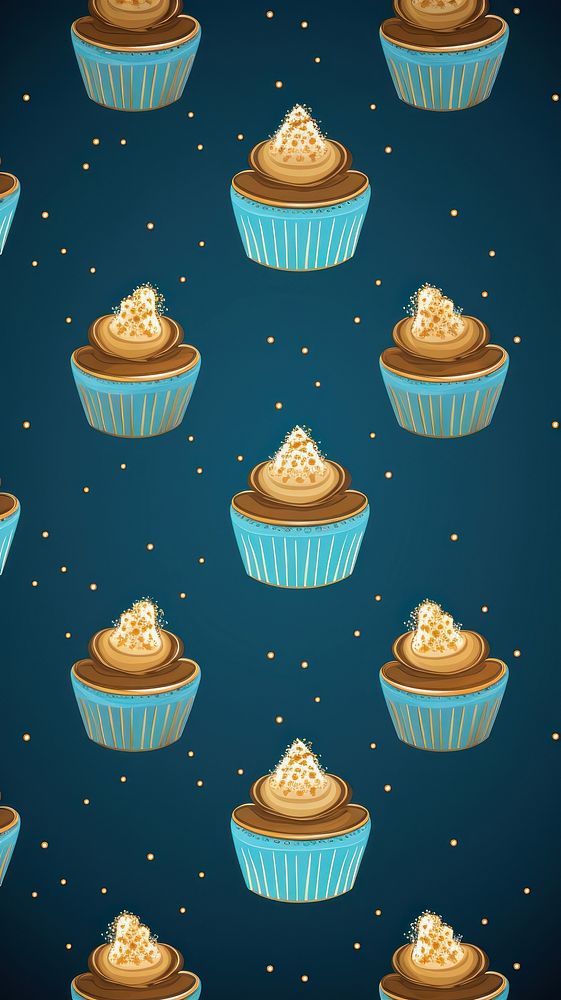 Hanukkah sufganiyot backgrounds dessert cupcake. AI generated Image by rawpixel.