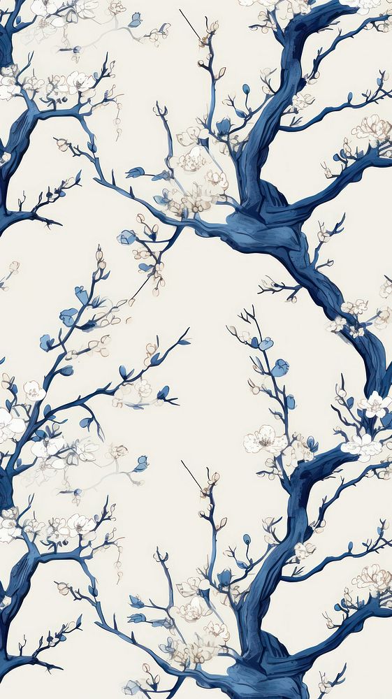 Chinese art wallpaper pattern backgrounds flower. 