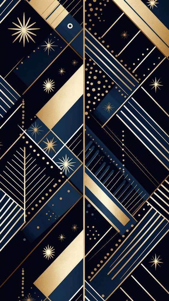 Christmas stripes pattern shape gold. AI generated Image by rawpixel.