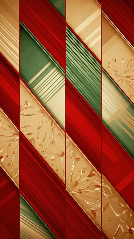 Christmas stripes pattern shape red. AI generated Image by rawpixel.