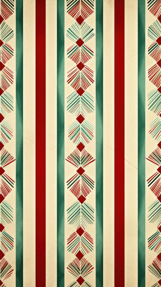 Christmas stripes pattern green red. AI generated Image by rawpixel.
