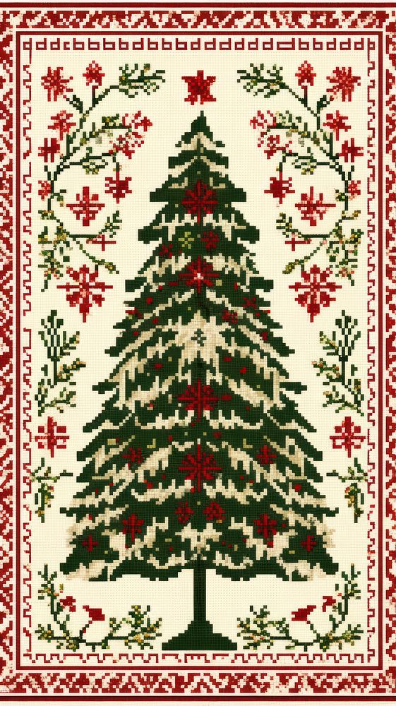 Texture pattern christmas tradition holiday. AI generated Image by rawpixel.