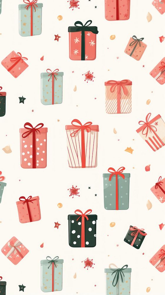 Gift boxes christmas paper backgrounds. AI generated Image by rawpixel.