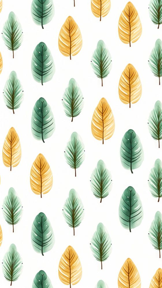 Pine leaves pattern plant paper. AI generated Image by rawpixel.