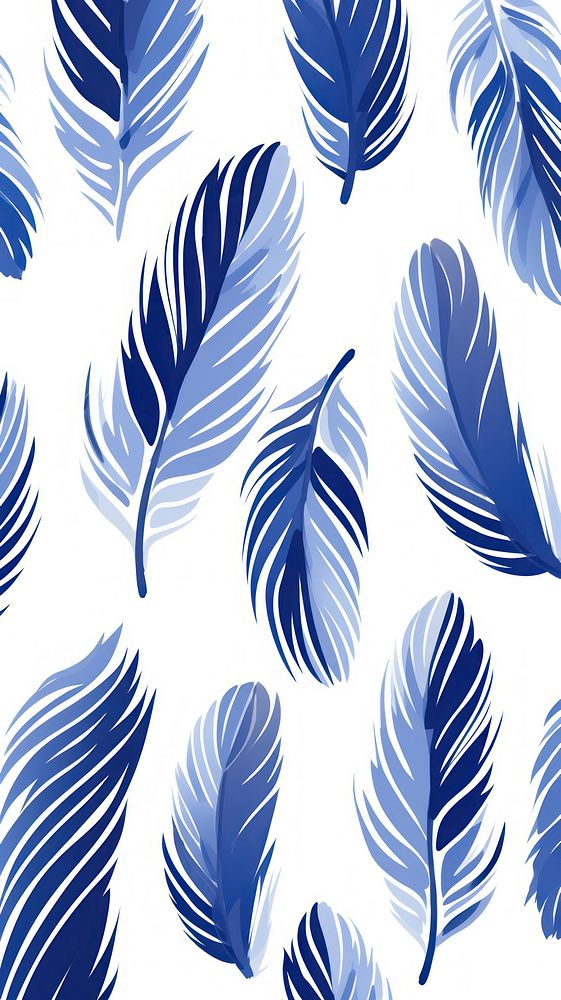 Chinese swan feathers pattern nature plant. AI generated Image by rawpixel.