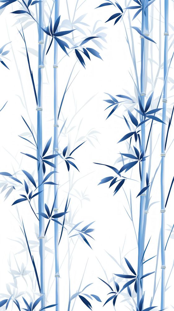 Chinese bamboo stems pattern plant line. AI generated Image by rawpixel.