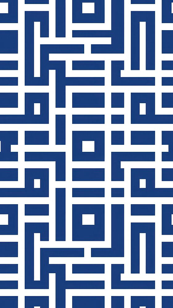 Chinese geometric pattern labyrinth line maze. AI generated Image by rawpixel.