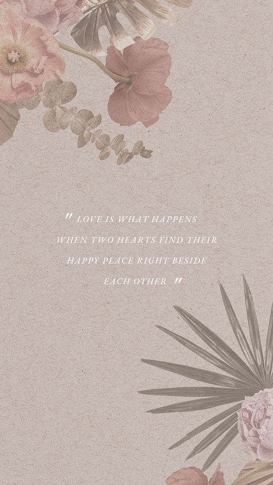 Love quote Instagram story template