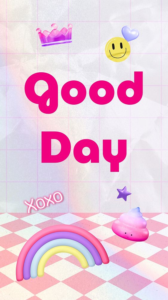 Good day Instagram story template