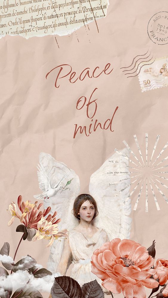 Peace of mind Instagram story template