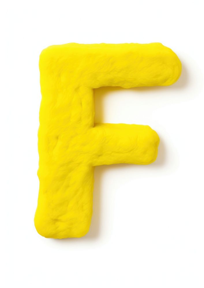 Alphabet f letters text white background simplicity. AI generated Image by rawpixel.