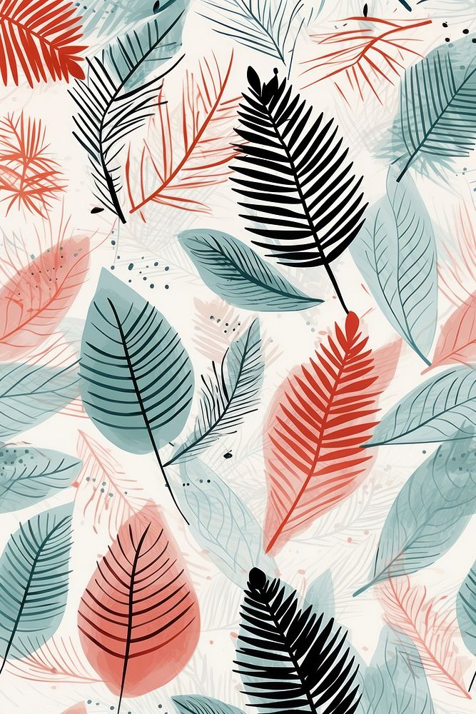 Tropical outdoors pattern plant. AI generated Image by rawpixel.