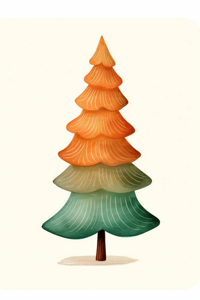 Simple christmas tree decoration lampshade festival. AI generated Image by rawpixel.