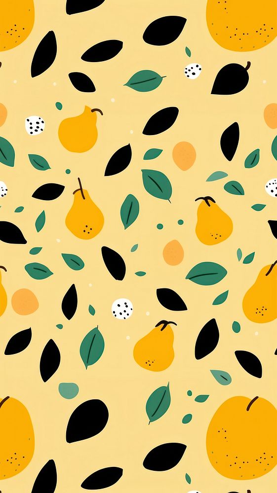 Fruit pattern backgrounds plant. AI generated Image by rawpixel.