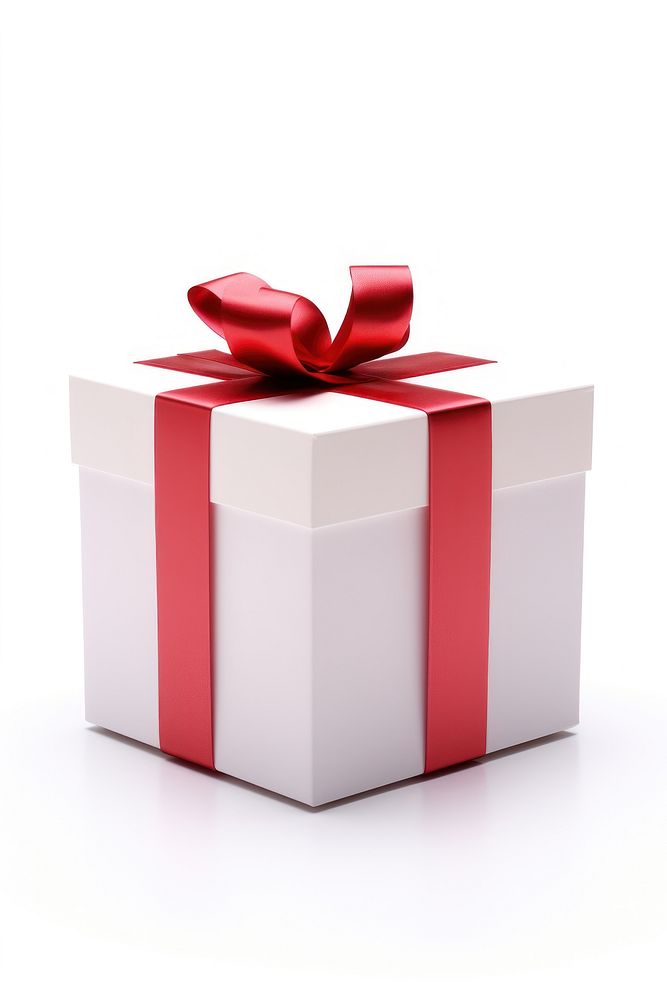 Present gift box red. AI generated Image by rawpixel.