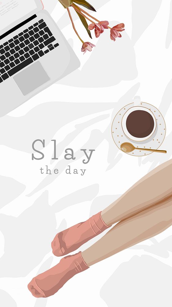 Slay the day Instagram story template