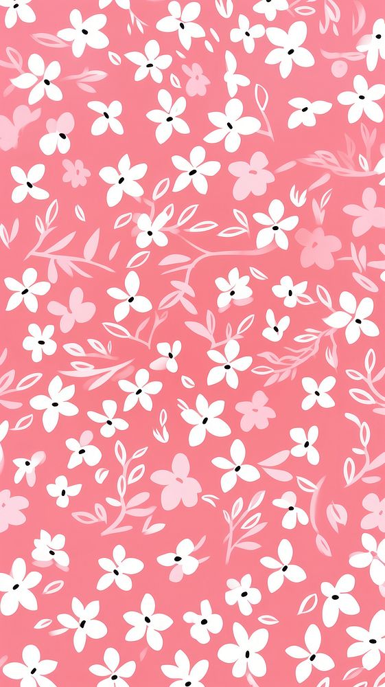 White flower pattern backgrounds abstract. AI generated Image by rawpixel.