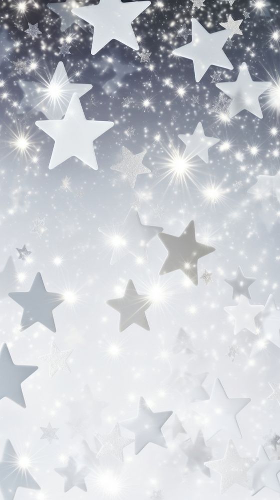 Shiny glitter stars backgrounds christmas shiny. AI generated Image by rawpixel.