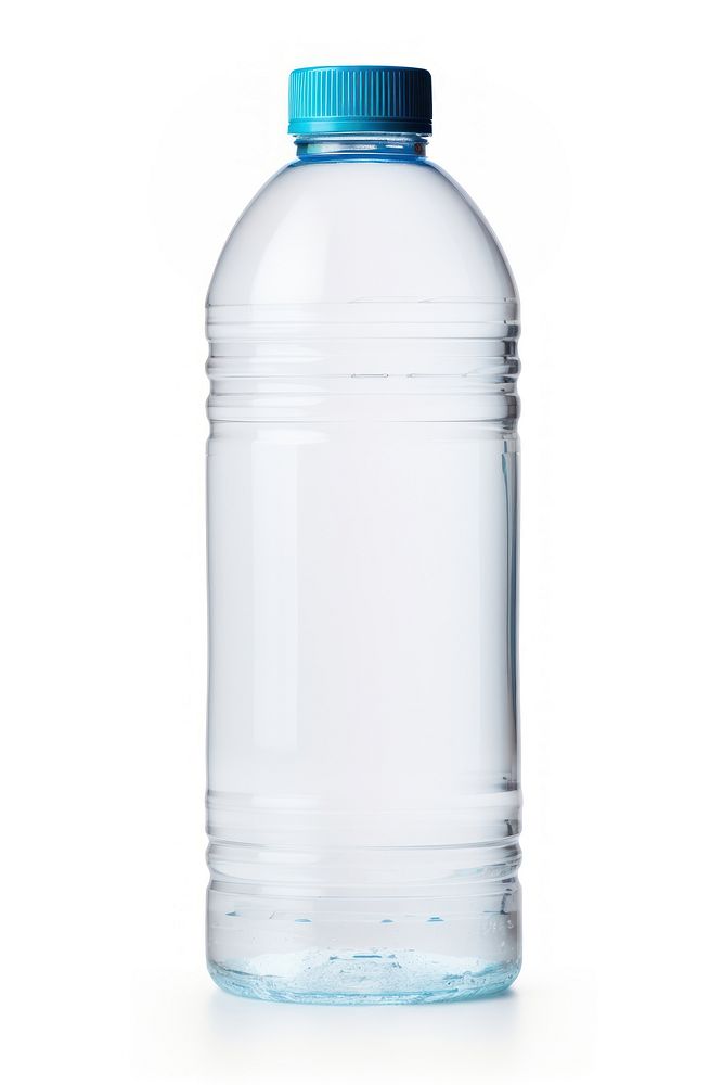 Water bottle white background refreshment drinkware. AI generated Image by rawpixel.