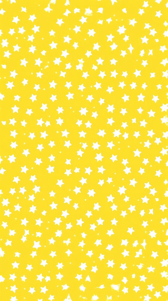 Yellow star pattern paper wallpaper. AI generated Image by rawpixel.