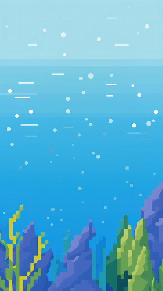 Under the sea backgrounds outdoors graphics. AI generated Image by rawpixel.