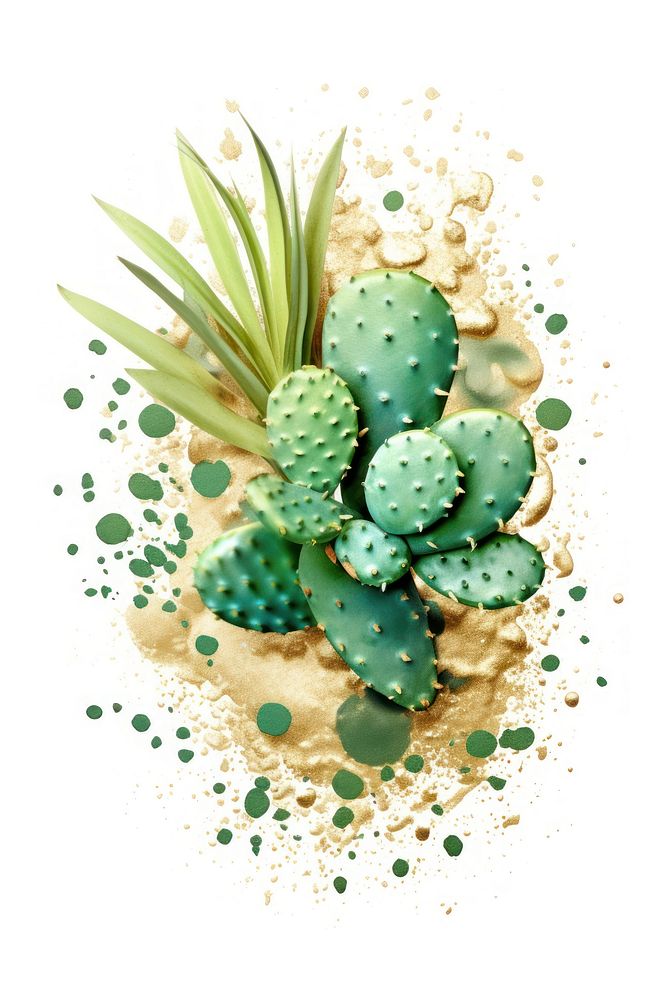 Cactus plant green xanthorrhoeaceae. AI generated Image by rawpixel.