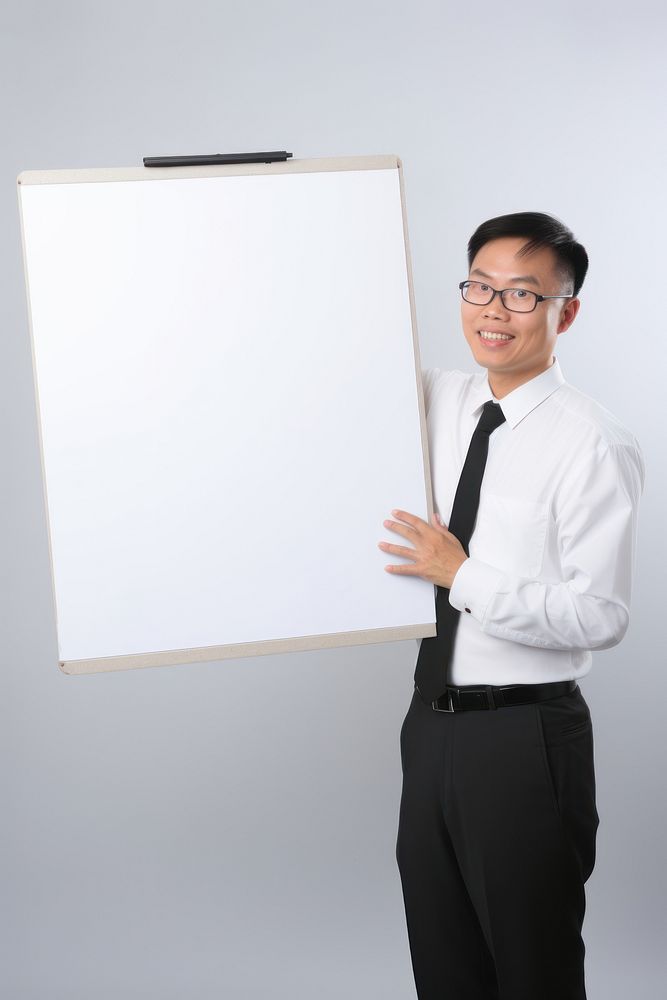 A asian teacher man portrait holding adult. AI generated Image by rawpixel.