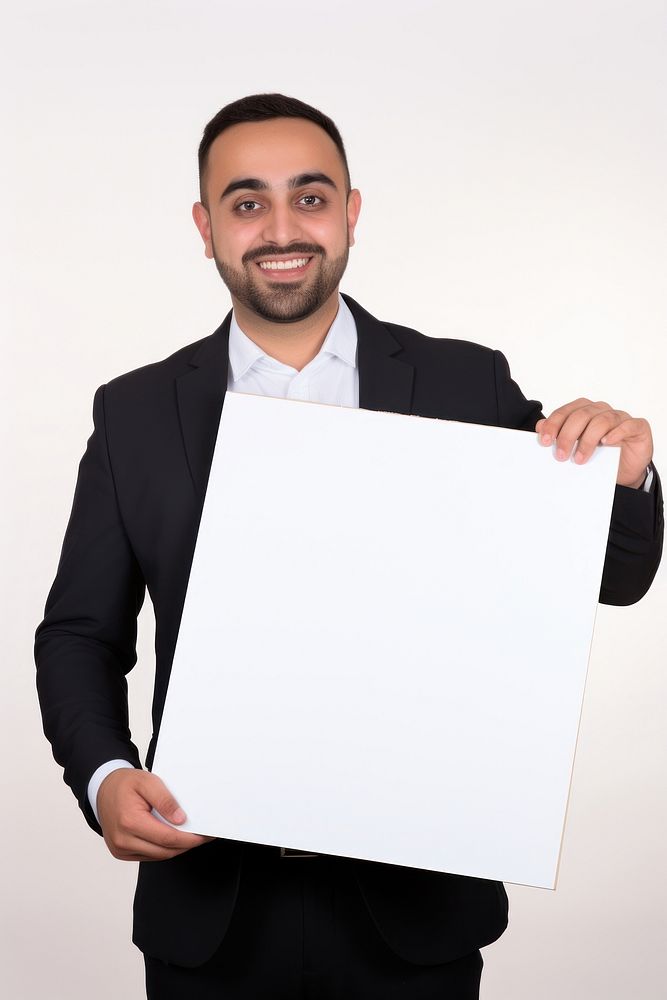 A arab business man portrait holding adult. AI generated Image by rawpixel.