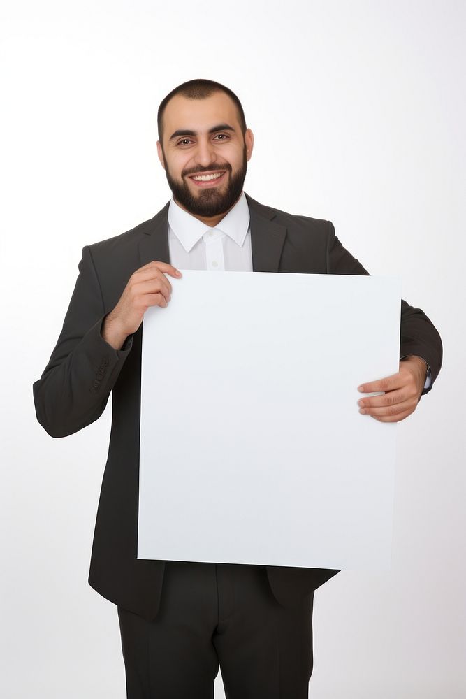A arab business man portrait holding adult. AI generated Image by rawpixel.